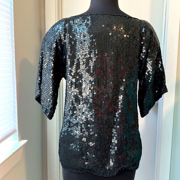 Vintage sequin shirt - Picture 4 of 4